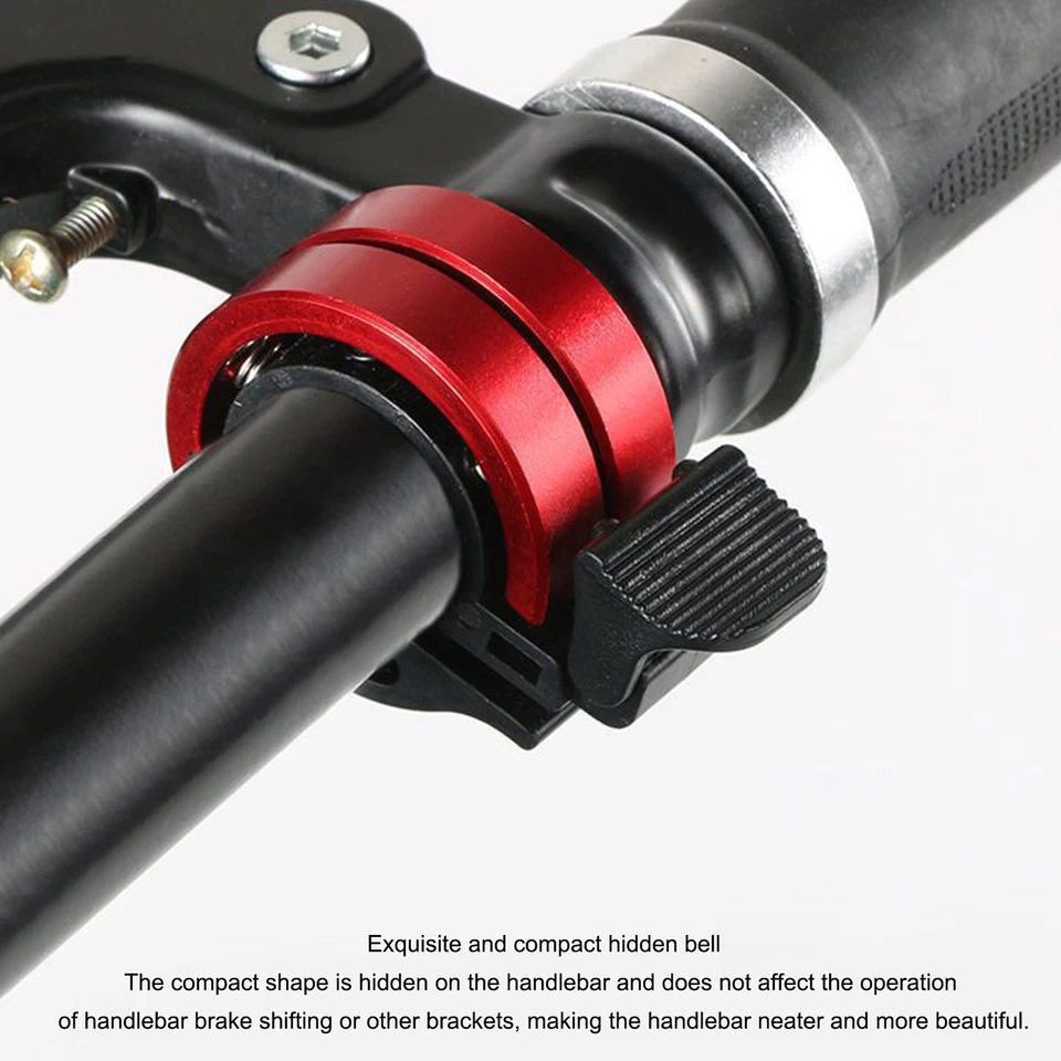 Campana de bicicleta Campana de ciclismo Manillar de bicicleta Anillo de campana Crujiente de bicicleta Foto 3 de 4