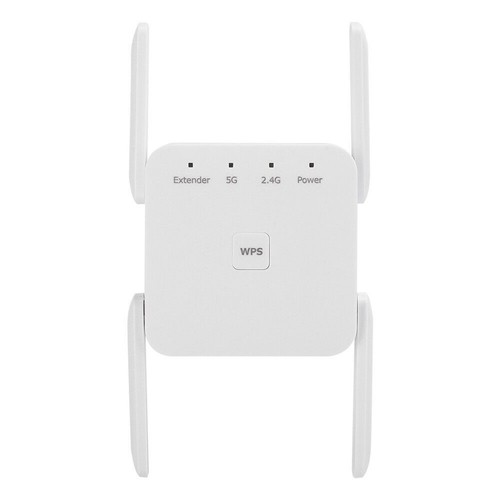 WiFi Range Extender Network Port Wall Plug Wireless Relay 1200M Dual Freque Kit - Zdjęcie 5 z 18