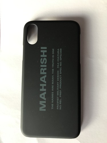 Maharishi | iPhone Case | Black | iPhone X / XS |Condition: New / Boxed RRP: £45 - Picture 3 of 12