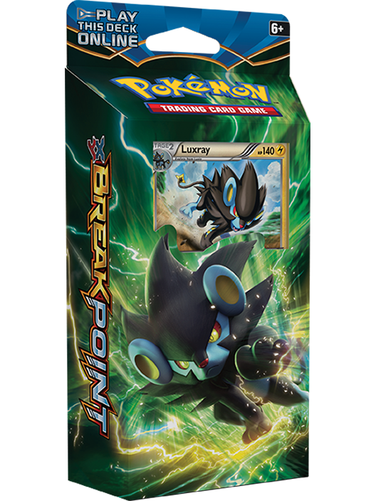 Pokemon Xy9 Breakpoint Electric Eye Theme Deck Luxray 2016 Break