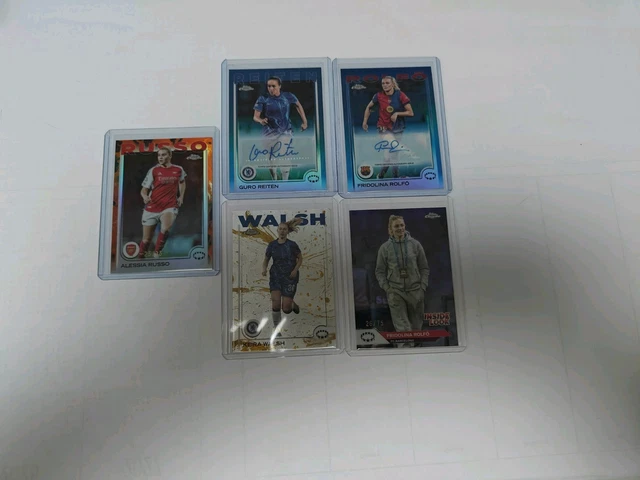 Keira Walsh 1/11 + Guro Reiten auto + Russo + Rolfö + Rolfö