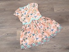 EUC Matilda Jane girls size 8 Sienna dress Friends Forever birds flowers