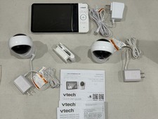 FOR PARTS ONLY VTech RM7764-2HD 1080p Smart WiFi BabyMonitor