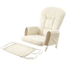 5Pcs Glider Rocker Replacement Cushions Set Thickened Fleece Rocking Chair Pad