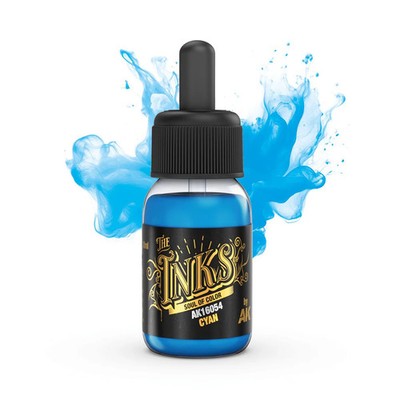AK Interactive The INKS Cyan