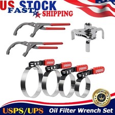 Sparkwhiz Adjustable Oil Filter Wrench Oil Filter Removal Tool Kit 2-34 5-14 Sparkwhiz Adjustable Oil Filter Wrench Oil Filter Removal Tool Kit 2-34 5-14