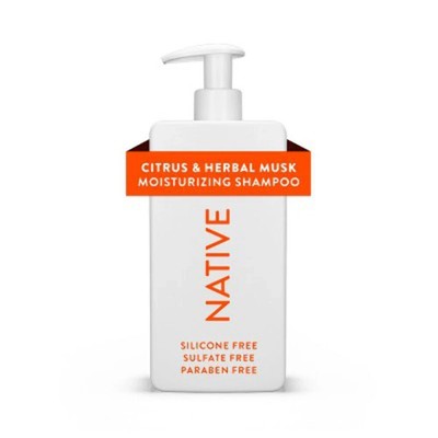 Native Citrus Herbal Musk Daily Shampoo for Men & Women 16.5 fl oz - New