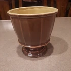 Red Wing Pottery Number 104 Vintage Planter USA Brown/Tan