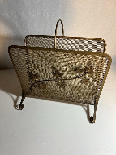 Mid Century Wire Magazine Rack