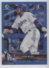 2018 Bowman Chrome Prospects Blue Shimmer Refractor /150 Johan Mieses #BCP19 0b3