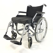 B+B Pyro Start Wózek inwalidzki Składany wózek Szerokość siedziska 48 cm Rehabilitacja Podróż K6816