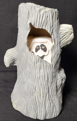 Vintage Gemmy Animated Haunted Tree With Ghost Halloween 1995 Good Cond w/Box