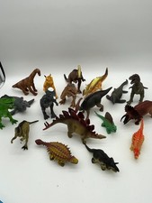 13 Large Dinosaur Toy Figures Lot Plastic Dinosaurs