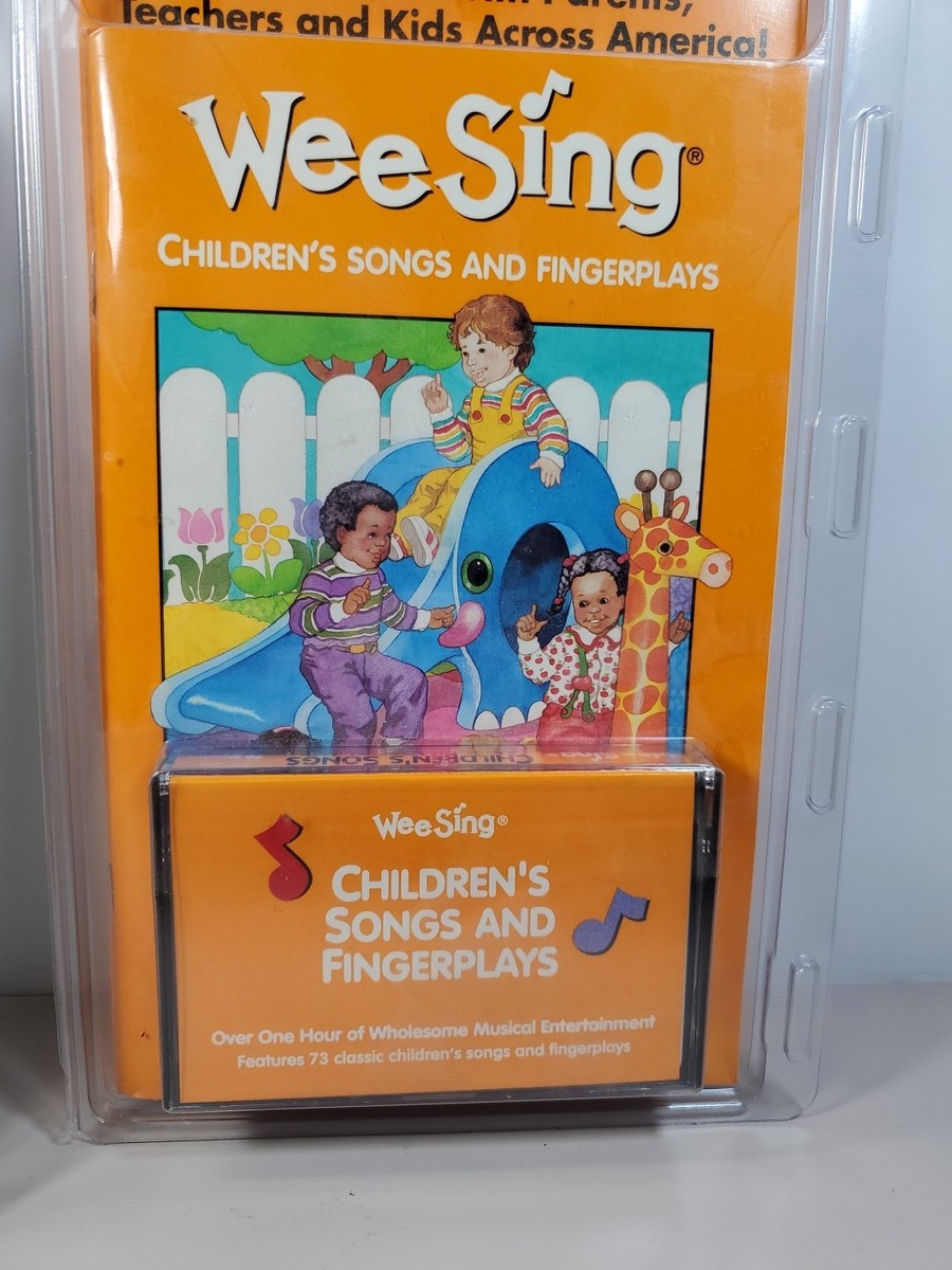 1982 Wee Sing Silly Songs 1977 Childrens Song Fingerplays Book And