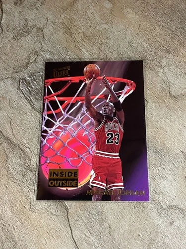 1993-94 Fleer Ultra Michael Jordan Inside Outside Insert #4