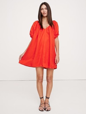 banana republic orange linen dress Women's Orange Dresses & Jumpsuits