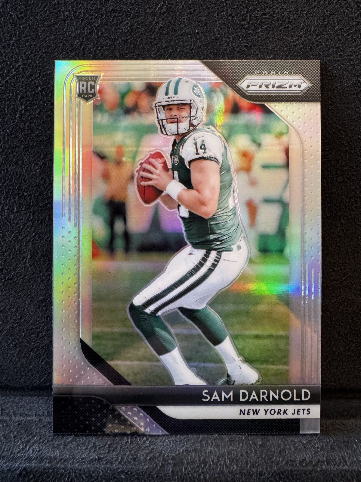 2018 Panini Prizm 203 Sam Darnold Silver Prizm