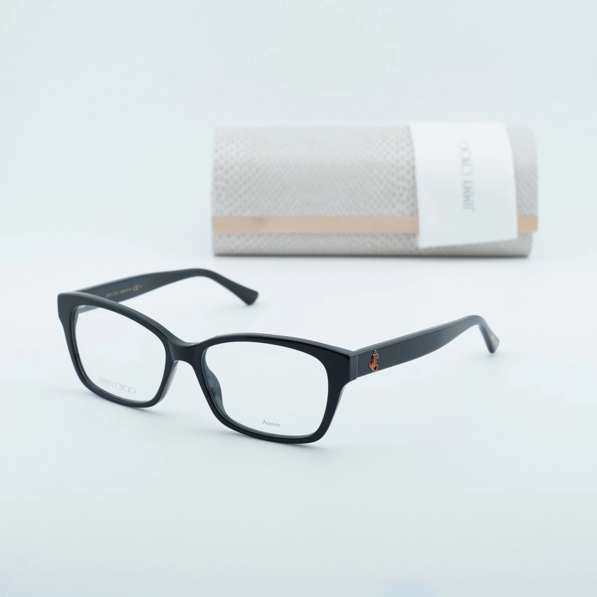 Jimmy Choo JC351 0807 00 Square 53mm Eyeglasses - Black 51768O+KK7L._AC_UY1000_.jpg main image 2