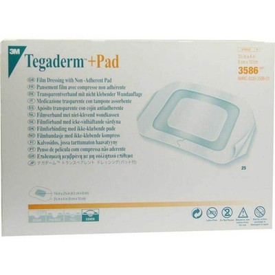 Tegaderm 3M Plus Pad 9x10cm Fertigverband 3586 · 25 St · PZN 07590424