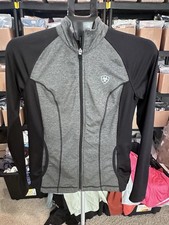 Ariat Tek Gray Black Full Zip Up Women  s Jacket Size Small EUC   