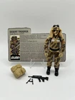 DUSTY V1 G.I. Joe ARAH 1985 Hasbro Vintage Action Figure 100% COMPLETE