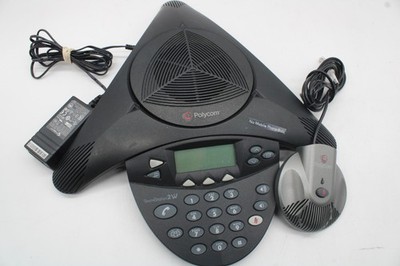 Polycom 2201-67880-101 SoundStation 2W 1.9ghz DECT w/ VTX1000 Mic & Power Supply