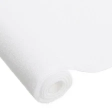 Artificial Grass Mat 10" x 19.7" White Realistic Fake Turf