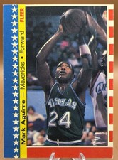1987-88 Fleer - Stickers Mark Aguirre #9 NM-MT