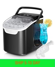 Antarctic Star Countertop Ice Maker Machine, 8 Ice Cubes in 6 mins, 26lb/Day Ice
