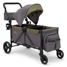 Delta Children All-Terrain Stroller -Includes sunshade and adjustable handlebars