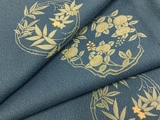 Heiwaya Kimono Small pattern, single garment, flower pattern, Takashimaya