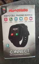 Moochies MW12 4G Kids Smartwatch Phone, Black MW12BLK