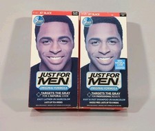 Just for Men original formula h-60 jet black lot shampoo in hair color h60 New 2