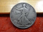 1917 United States 90% Silver Walking Liberty Half Dollar 50c Lot A - No Reserve