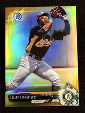 2017 Bowman Chrome GOLD REFRACTOR Lazarito Armenteros 10/50
