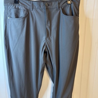 Reel Legends Performance SPF 30 Pants 2 Way Stretch Smoked Peal Gray  38 X 34