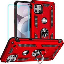 Moto One 5G Ace Case with HD Screen Protector 1Pack Dual Layers Protective NEW