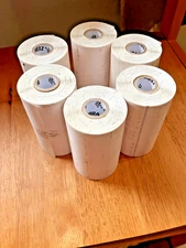 6 ROLLS Zebra 4"x6" Mobile Printer Labels, LV-LD-R4AW5B