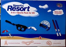 Wii Controller Add-on Sports Resort 5 in 1 Pack for Wii Motion Plus