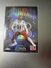 2025 Topps Chrome Trey Hendrickson All-Chrome Refractor Bengals