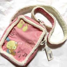 Sanrio Usahana Shoulder Bag 2005 Heisei Retro Embroidered Faux Fur New