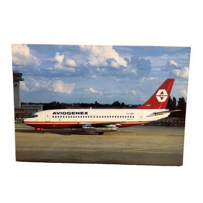 Postkarte Ansichtskarte AK Flugzeug Luftfahrt Aviogenex Boeing 737 Paris Orly