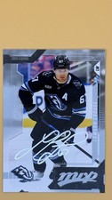 Lawson Crouse Utah 2026-27 MVP Hockey Upper Deck Auto Silver Script #44