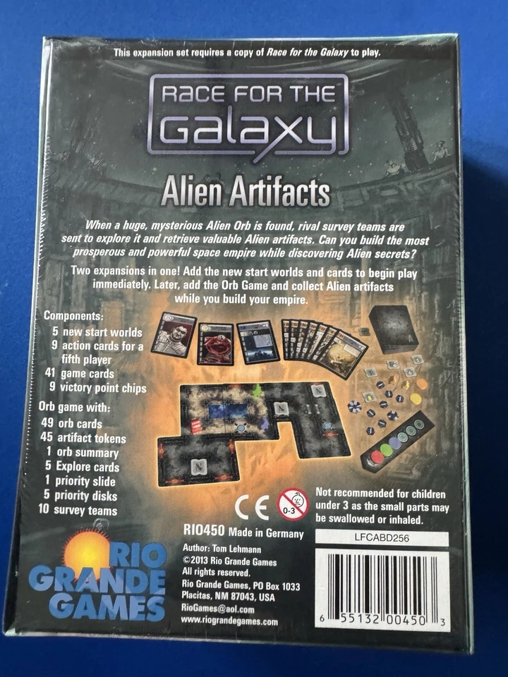 Race for The Galaxy Xeno Invasion + Brink of War + Alien Artifacts - NEW! - image 4 of 4