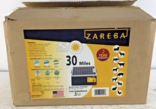 Zareba ESP30M-Z 30-Mile Solar-Powered Low-Impedance Electric Fence Charger