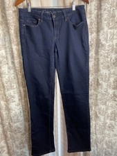 Calvin Klein Women  s Dark Blue Jeans Stretch Size 28/6 Straight Leg