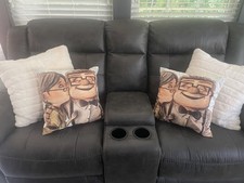 NWOT Pixar’s “UP” Carl & Ellie Throw Pillows (Set Of 2)