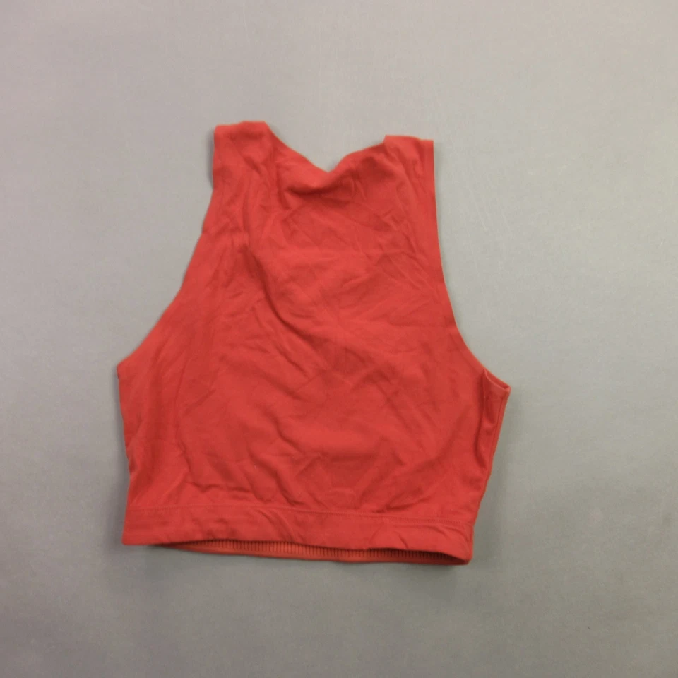 Camisa REI Para Mujer XS Sin Mangas Cuello Redondo Pullover Ligera Roja Informal Foto 4 de 4
