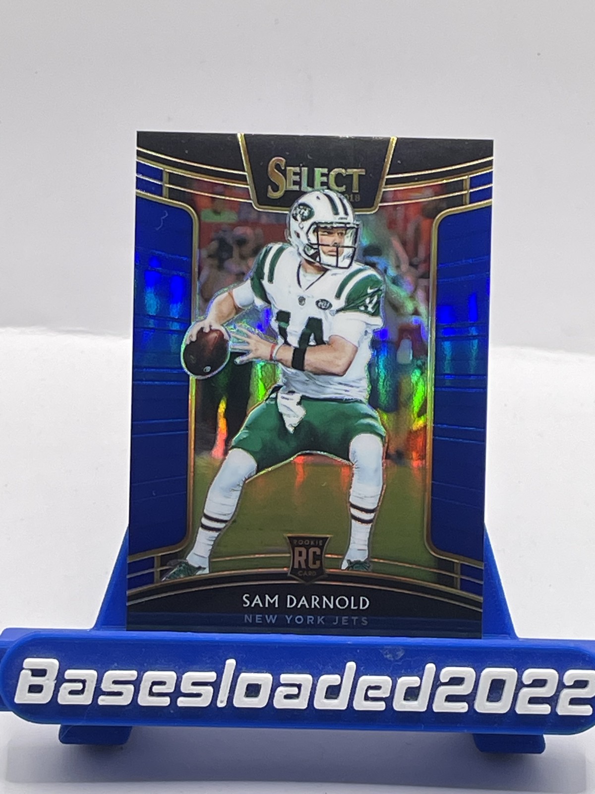 2018 Panini Select - Concourse Sam Darnold #18 Blue Prizm /175 (RC)