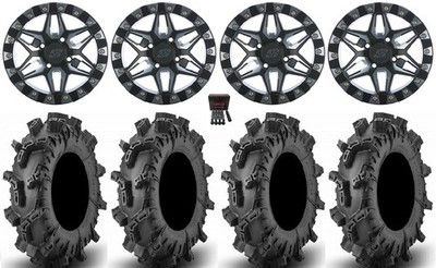 Sedona Split 6 Bdlk 14'' Wheels Mh 30'' Terminator Max Tires Can-Am Maverick X3